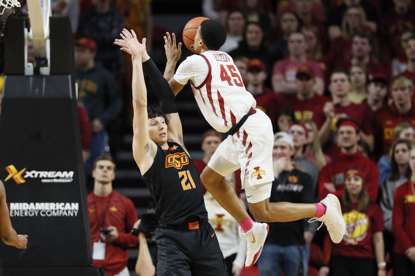 Oklahoma St Iowa St Basketball